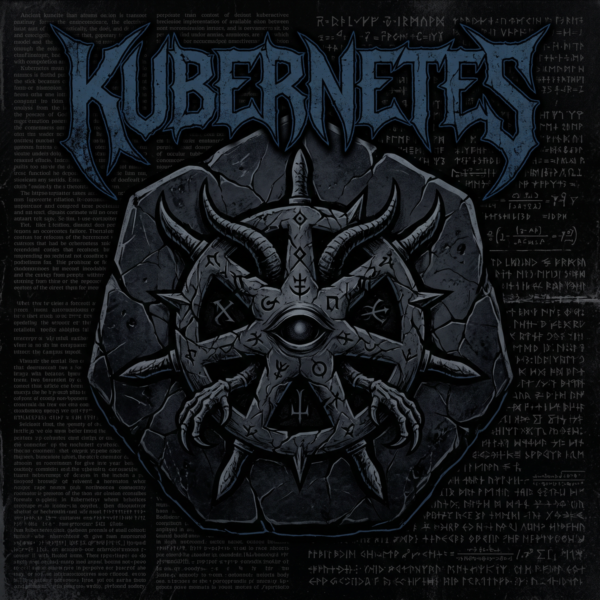 Death Metal Cover of the Kubernetes Documentation (Deluxe Blasphemy Edition) — cover art