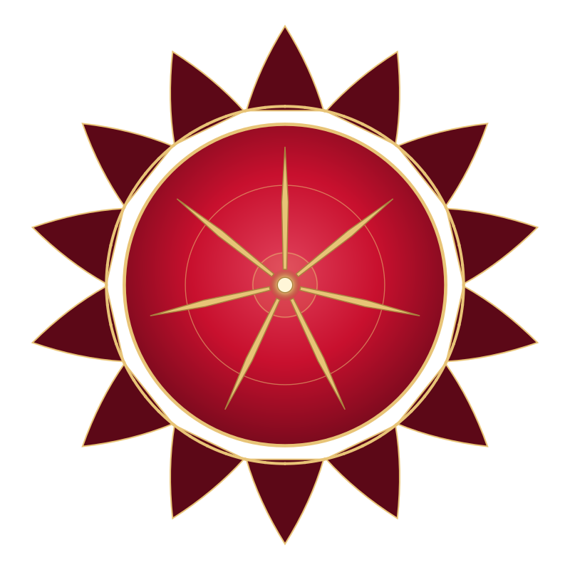 Church of the Eternal Cluster Records — Seven-Spoked Helm roundel